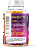 Collagen Gummies - 2500mcg Biotin Per Serving - Complete Collagen Supplement with Hydrolyzed Peptides Type I & III, Biotin, Zinc, & Vitamin C - Hair, Skin, & Nail Support Women & Men - 60 Gummies