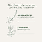 Traditional Medicinals Organic, Stress Ease Tension Relief, Lemon Verbena Mint Tea - Supports Stress Relief - Kosher, Non-GMO, Caffeine-Free, Compostable - 16 Tea Bags