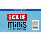 CLIF BAR Minis - Chocolate Chip - Made with Organic Oats - 4g Protein - Non-GMO - Plant Based - Snack-Size Energy Bars - 0.99 oz. (20 Pack)