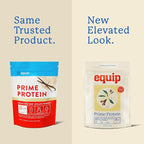 Equip Foods Prime Protein Powder | Clean, Grass Fed Beef Protein Powder | Carnivore Protein Isolate | Paleo, Keto Friendly | Gluten & Dairy Free | Helps Build & Repair Tissue | 30 Servings, Vanilla