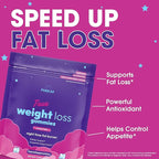 Night Time Fat Burner Gummies, Sleep Supplement & Weight Loss | Skinny Vitamin | Appetite Suppressant & Metabolism Booster | Nighttime Diet Gummies for Women & Men