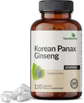 Futurebiotics Korean Panax Ginseng Energy, Memory & Brain Health Support, Non-GMO, 120 Capsules