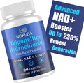 NAD Supplement - NMNH Alternative with Trigonelline HCL 500mg & Resveratrol - NAD+ Precursors Plant Extraction - Support Cellular Energy & Healthy Aging & Brain for Women & Men - 90 Capsules