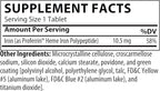 Proferrin ES- 10.5mg of high Absorbing Heme Iron Polypeptide. Made in The USA. 90 Tablets. Easy on The Gut. Not affected by Coffee, Calcium, or PPI's.