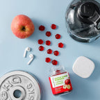 Nature's Key Apple Cider Vinegar Gummies -1000mg 60 Count, for Weight Loss, Digestion, Natural Detox & Cleanse | Vegan, Non-GMO, Gluten Free| with Folic Acid Vitamin B6 B12 Beetroot Pomegranate