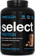 PEScience Select Protein Powder, Whey and Casein Blend, Lean Protein Powder for Men and Women, Low Calorie, Low Carb, Keto Friendly, Gluten Free, Chocolate Truffle - 55 Servings