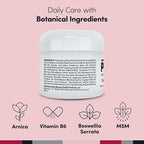 Penetrex Daily Joint & Muscle Care Cream – Soothing Botanical Formula with Arnica, Vitamin B6 & MSM – Lightweight Fast-Absorbing Cream for Everyday Movement - Non-Greasy - Light Scent- 2 oz