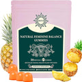 Premium Feminine Balance Gummies - Vaginal Probiotics for Women’s Health & Wellness - Immune Support PH Balance - Vegan, Gluten-Free - Hawaiian Pineapple - 60 Gummies - 30 Servings