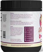 Pin Up Girl Whey Protein Isolate Powder – 27g of Protein Per Serving – Pure Premium Muscle-Building Whey Protein for Women – Fat Free, Low Calorie, Low Carb, No Added Sugar – Unflavored
