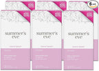 Summer's Eve Douche for Women, Island Splash, Gentle pH-Balanced Formula Helps Reduce Vaginal Odor, 2 Bottles 4.5 Oz Each, Pack of 6