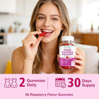 Fiber Gummies for Digestive Health & Regularity, Sugar-Free High Fiber Supplement for Adults & Kids, Soluble Dietary Fiber, Vegan Fiber Supplements for Men & Women, 120 Count