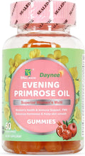 Evening Primrose Oil Gummies, Superior Women's Multi, Support PMS Balances Hormones & Keep Skin Smooth, 60 Count