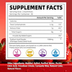 Psyllium Husk Gummies, Psyllium Husk Fiber Supplement, Vegan, Sugar Free, 60 Count