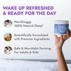 Zipfizz Nightly Calm & Sleep Supplement Powder, Peach Mango, 12.3 oz (30-60 Servings) | Natural Sleep Aid For Kids & Adults | Contains Magnesium, Melatonin, L-Theanine | Relaxation & Mood Enhancement