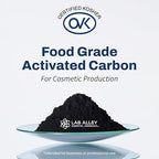 Lab Alley Activated Charcoal Powder, Food Grade, Kosher Certified, Halal, Wood Based, Ideal for Water & Air Filtration, Detoxifying Skincare Products, and Odor Control (2 Pounds)