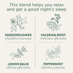 Traditional Medicinals Organic Nighty Night Extra Tea With Valerian Root for Relaxation, 16 Tea Bags (Pack of 1)