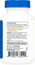 Nutricost CoQ10 100mg, 120 Vegetarian Capsules, 120 Servings - High Absorption, Vegetarian, Non-GMO, Coenzyme Q10 (Pack of 2)