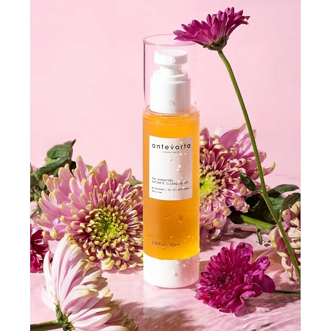 Antevorta Feminine Wash for Vaginal Health - Intimate Cleansing Gel - Soothes Dryness, Itch, & Order - Menopause Irritability, Natural pH Balanced, Regular to Sensitive Skin