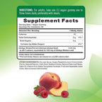 Nature's Truth Ginkgo Biloba Gummies | 50 Count | Peach Raspberry Flavor | Vegan, Non-GMO & Gluten Free Extract Supplement