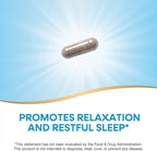 Nature's Way Revitalizing Sleep Formula, Promotes Restful Slumber*, With L-Theanine, Valerian Root Extract, and 5-HTP, 90 Capsules (Packaging May Vary)