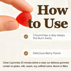 DGL Gummies | Licorice Root Extract, 400mg DGL | Supports Digestive Health | Vegan and Gluten-Free | Delicious Berry Flavor, 60 Gummies (1)