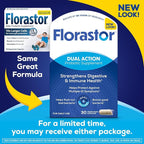 Florastor Probiotics for Digestive and Immune Health, 30 Capsules, Probiotics for Women & Men, Helps Flush Out Bad Bacteria, Boosts The Good with Our Unique Strain Saccharomyces Boulardii