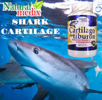 Cartilage – Joint Support Supplement with Glucosamine, Collagen & Magnesium – 100 Caps - Cartílago de Tiburon