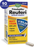 Nature's Way Primadophilus Reuteri Probiotics, 5 Billion CFU, 90 Capsules