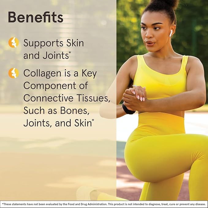 Jarrow Formulas® Type II Collagen Complex 1000 mg Supplements, Supports Skin and Joint Health, 60 Capsules, 30 Day Supply (Pack of 2)