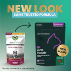 VetriScience Liver Health Chews for Cats – Daily Liver Support & Detox Supplement with Milk Thistle, Turmeric, Artichoke Leaf & Antioxidants, for Cleansing & Support, Chicken Flavor, 120 Cnt