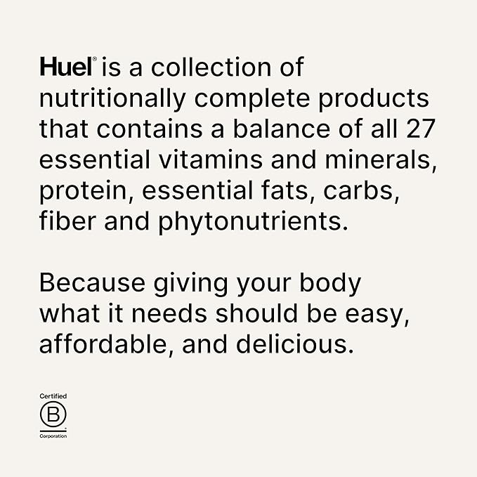 Huel Black Edition | Strawberry 40g Vegan Protein Powder | Nutritionally Complete Meal | 27 Vitamins and Minerals, Gluten Free | 17 Servings