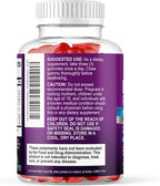 Fiber Gummies For Adults - Daily 3X Strength Soulable Fiber 4g Per Serving Gummy Supplement, Prebiotic Gummy Digestive Health Support - Plant Based Fiber Regularity & Digestion Support - 120 Gummies