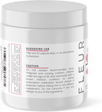 FLEUR Vitex Capsules, Vitex Chasteberry for Hormone Balance for Women, PCOS Supplement Helps Maintain Progesterone Level for Menstrual Cycle Support, Fertility & PMS Support, 500mg, 60Ct
