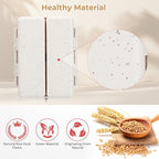 Zentiky Small Daily Pill Organizer with Labels, Medicine Pill Organizer Fit with Your Purse or Pocket for Travel to Hold Vitamin, Fish Oil, Supplement,Cotton Swabs, Bandages or Jewelry-Beige