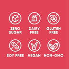Pirq Plant Based Protein Shake, 21g Vegan Protein, 25 Superfoods, 0g Sugar, Dairy-Free, Gluten-Free, and Soy-Free, (12 Pack)(Strawberry)