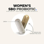 Codeage Women’s Probiotics Supplement - 50 Billion CFUs - SBO Probiotics & Prebiotics - Cranberries - Feminine Health - Fermented Botanical Blend, Whole Food Supplement - Vegan, Non-GMO - 60 Capsules
