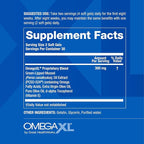 OmegaXL Joint Support Supplement - Natural Muscle/Immune Support, 60 Softgels (2 Pack) & VitaminXL D3 High Potency Daily Vitamin D 5000 IU 125mcg Supplement (30 Softgels)