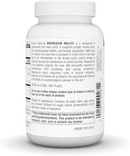 Source Naturals Magnesium Malate, Supports Muscles and Energy Production* - 3,750 mg per Serving - 90 Vegetarian Tablets