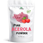 Acerola Cherry Powder 8 oz, Natural Vitamin C Source, for Smoothies, Drinks, Cooking, Sauces