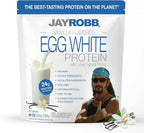 JAYROBB Vanilla Egg White Protein 80 oz, 5 Pound Bag