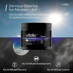 Vitalix – Cortisol Reducer & Adaptogen Drink Mix with Ashwagandha KSM 66, Magnesium Glycinate 200mg, L-Theanine 200mg, Vitamin C 500mg & Electrolytes – Raspberry Lemonade – 30 Servings