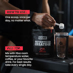 Gains in Bulk Instantized Creatine Monohydrate for Men & Women, Soluble Pre Workout Powder, Supports Muscle Building, Strength and Performance, Bodybuilding Supplements, Sour Raspberry, 30 Servings