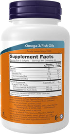 NOW Foods Omega-3-100 Softgels (Pack of 2)
