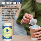 Dr. Cowan’s Garden Organic Ashitaba Green Tea - 20 Teabags - Metabolic Support Herbal Tea Bags with Turmeric Powder, Calming Digestive Support for Health & Well-Being, Ashitaba Herbs Grown in the USA