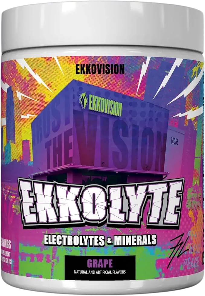Ekkovision Ekkolyte 60 Servings Grape