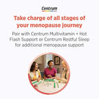 Centrum Clear Mind and Calm Mood Menopause Support Tablets, with Clinically Studied enXtra, 30 Count