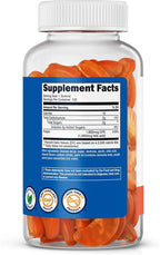 Nutricost Folic Acid (Vitamin B9) Vegetarian Gummies (120 Gummies, 1 mg Folic Acid Per Serving) - Supplement for Men & Women