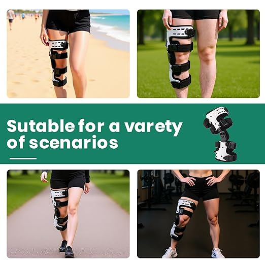 OA Unloader Knee Brace, Support for Arthritis Pain, Osteoarthritis and Bone on Bone Knee Joint Pain, OA Knee Brace Adjustable Metal Medial & Lateral Knee Support