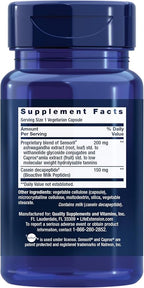 Life Extension Enhanced Sleep Without Melatonin, ashwagandha, amla, Casein Milk peptides, melatonin-Free Supplement for Sleep & Stress Support, Gluten-Free, Non-GMO, Vegetarian, 30 Capsules