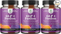 GLP-1 Berberine Supplement - One a Day Healthy Gut Berberine Complex with Panax Ginseng Turmeric Curcumin & Cayenne Pepper for Metabolic Balance - Gluten Free Vegan and Non-GMO - 30 Count - 3 Pack